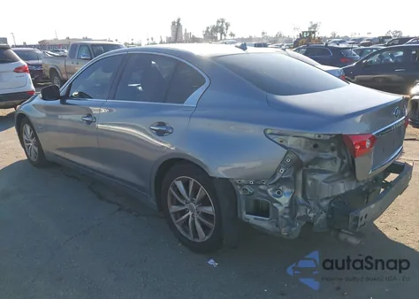 2014 Infiniti Q50 Premium из США, поврежденный, VIN JN1BV7AP1EM673767